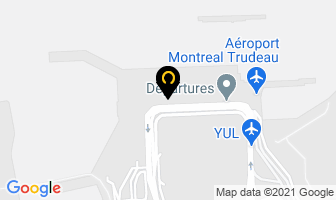 Royal Air Maroc in Dorval map