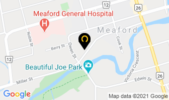 Royal Canadian Legion in Sutton West map