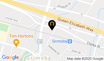 Royal Canadian Legion in Grimsby map