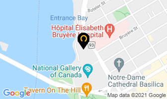 Royal Canadian Mint in Guelph map