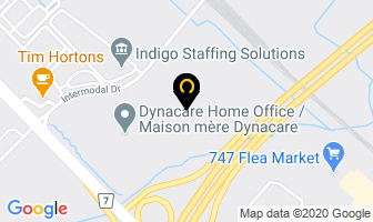 Royal Containers Ltd in Brampton map