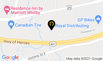 Royal Distributing Inc in Huntingdon map