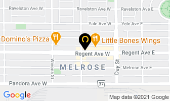 Royal Garden Restaurant in Winnipeg map