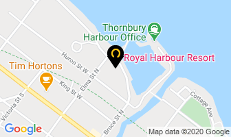 Royal Harbour Resort in The Blue Mountains map