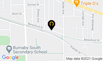 Royal Heights Service Ltd in Burnaby map