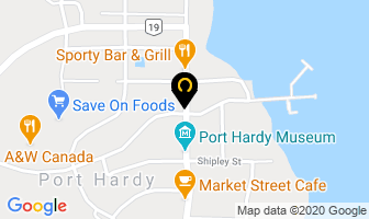 Royal Lepage Advance Realty in Port Hardy map