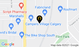 Royal Lepage Benchmark in Calgary map