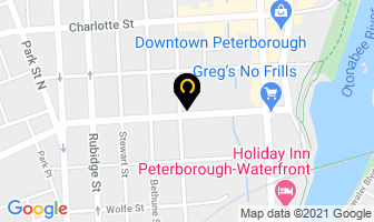Royal Lepage Frank Real Estate in Peterborough map