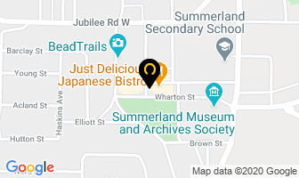 Royal Lepage Parkside Realty in Summerland map