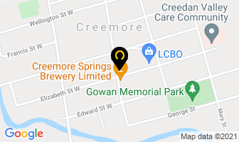 Royal Lepage Rcr Realty in Creemore map