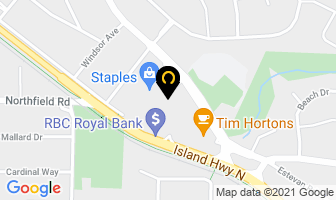 Royal Lepage Rental in Nanaimo map