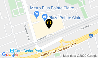 Royal Lepage Village in Pointe-Claire map