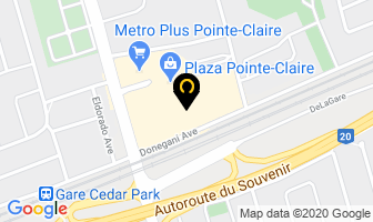 Royal Lepage Village in Pointe-Claire map