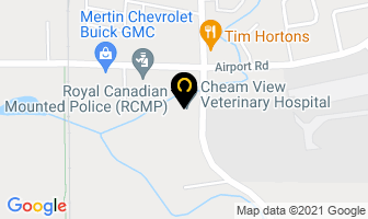 Royal Lepage Wheeler Cheam Realty in Chilliwack map