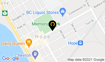 Royal Lepage Wheeler Cheam Realty in Hope map