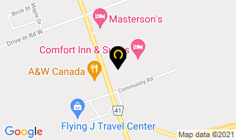 Royal Napanee Inn in Napanee map
