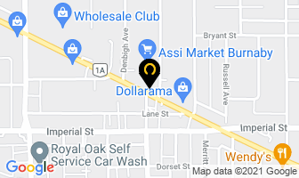 Royal Oak Barber Shop in Brant map