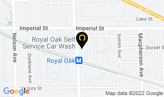 Royal Oak Self Service Car Wash in Burnaby map