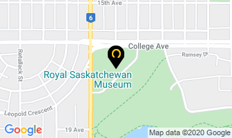 Royal Saskatchewan Museum in Regina map