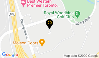 Royal Selangor Inc in Orillia map