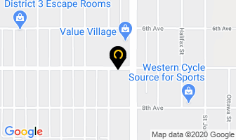 Royal Sporting Goods Ltd in Regina map
