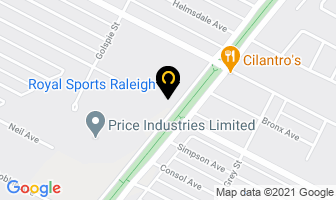 Royal Sports in Winnipeg map
