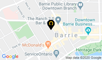 Royal Thai Cuisine in Barrie map