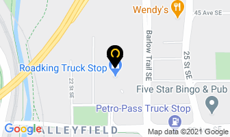 Royal Truck Lube Ltd in Calgary map
