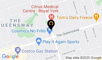 Royal York Jug City in Toronto map