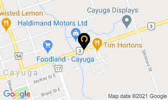 Roy's Auto Wrecking in Amherstburg map