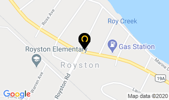Royston Community Club in Courtenay map