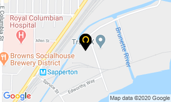 Rs Spray Shop in New Westminster map