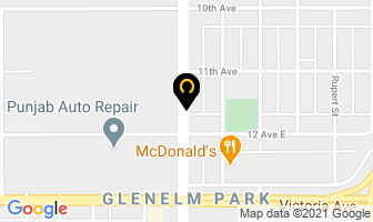 Rsacf in Regina map