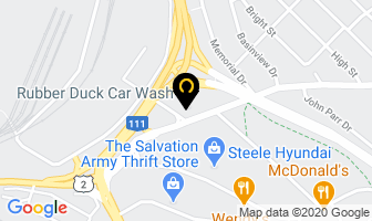 Rubber Duck Car Wash in Halifax map