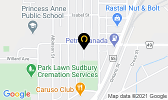 Ruberto Painting & Decorating in Sudbury map