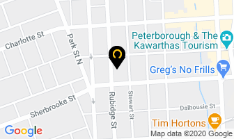 Rubidge Retirement Residence in Peterborough map