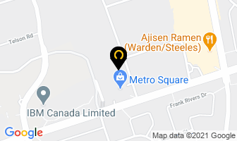 Ruby Florist in Markham map