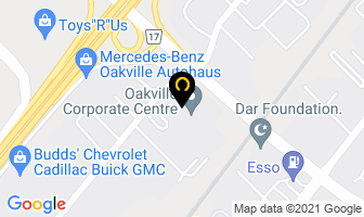 Rudd Clinic Oakville in Burlington map