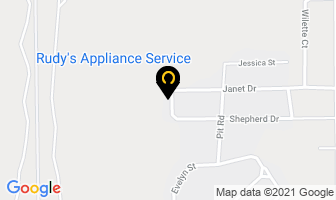 Rudy's Appliance Service in Sudbury map