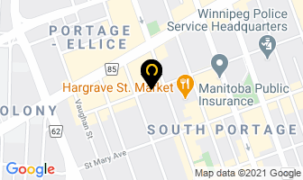 Rudy's Restaurant in Winnipeg map