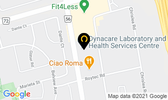 Ruggiero Donato Dr in Vaughan map