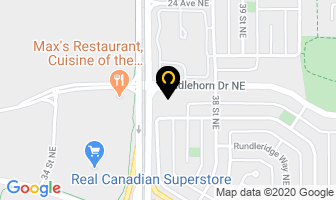 Rundle Dental in Calgary map