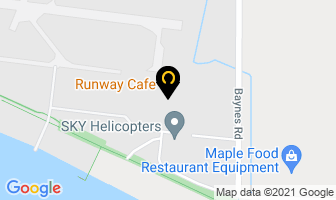 Runway Cafe in Vanderhoof map