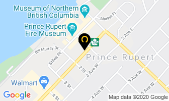 Rupert Towing & Auto Wrecking in Prince Rupert map