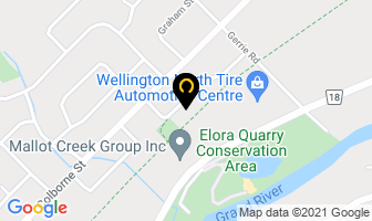 Rural Route Appraisals in Elora map