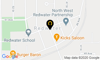 Rusinko Home Hardware in Redwater map