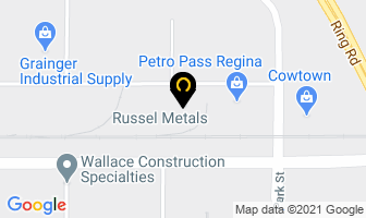 Russel Metals in Regina map