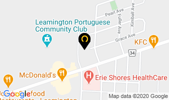 Russell Allan D in Leamington map