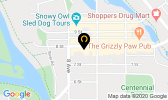 Russell And Russell Design Studios in Canmore map