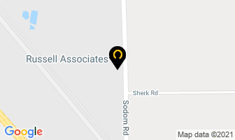 Russell Associates Inc in Niagara Falls map